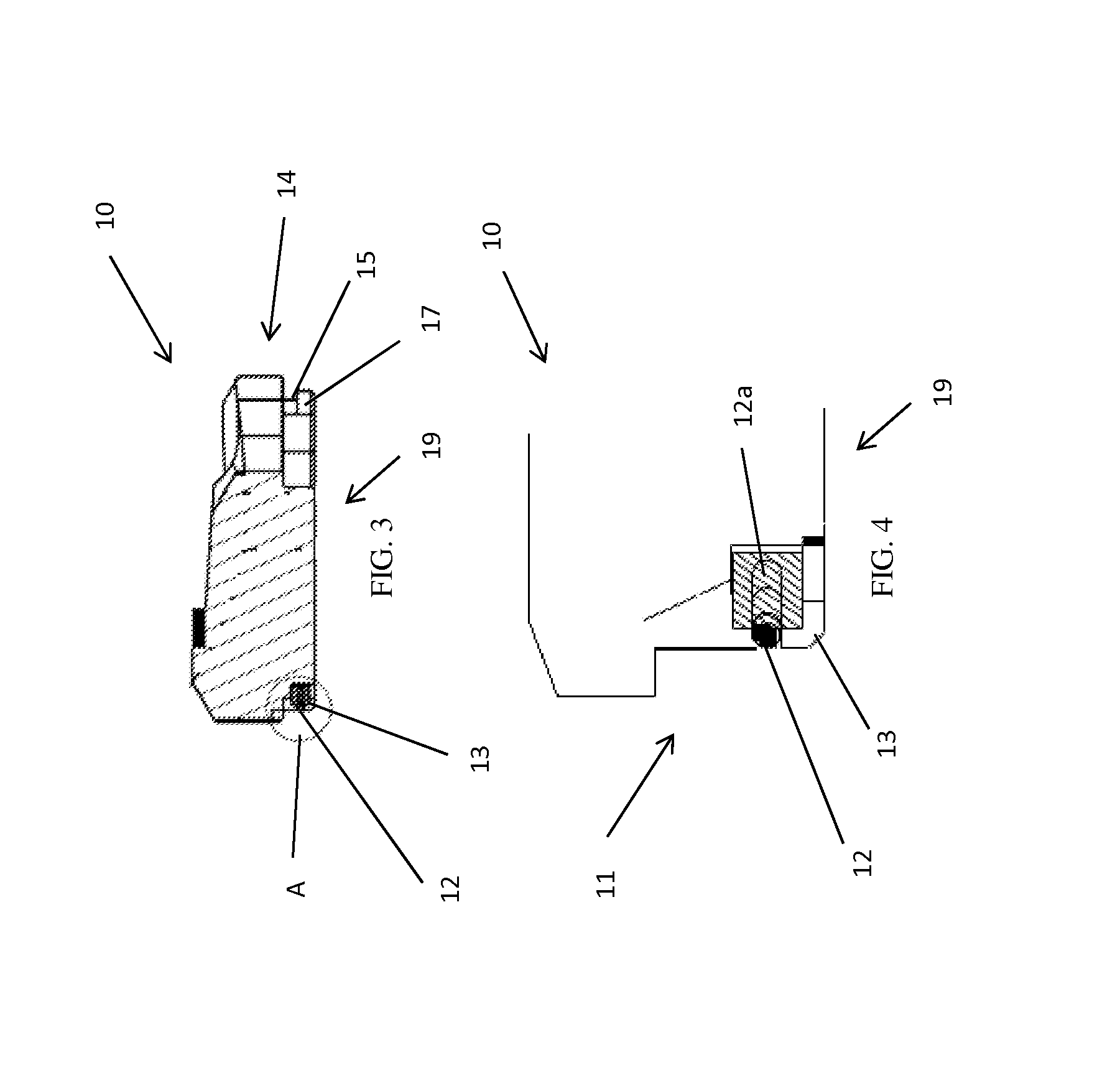 Implant system with pe insert and two tray options