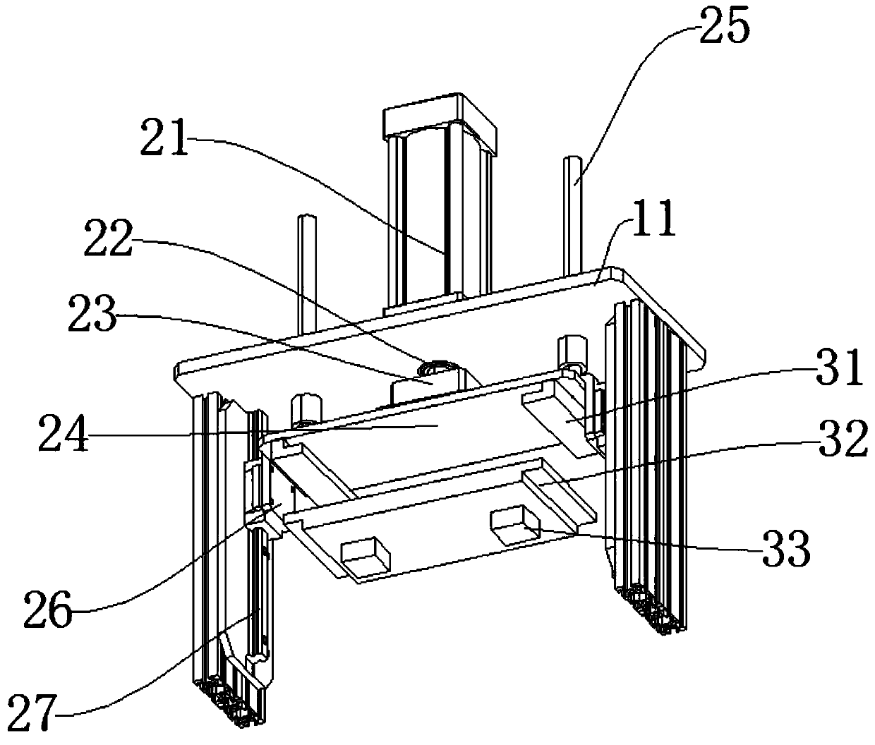 Building material compression resistance comparison detection device