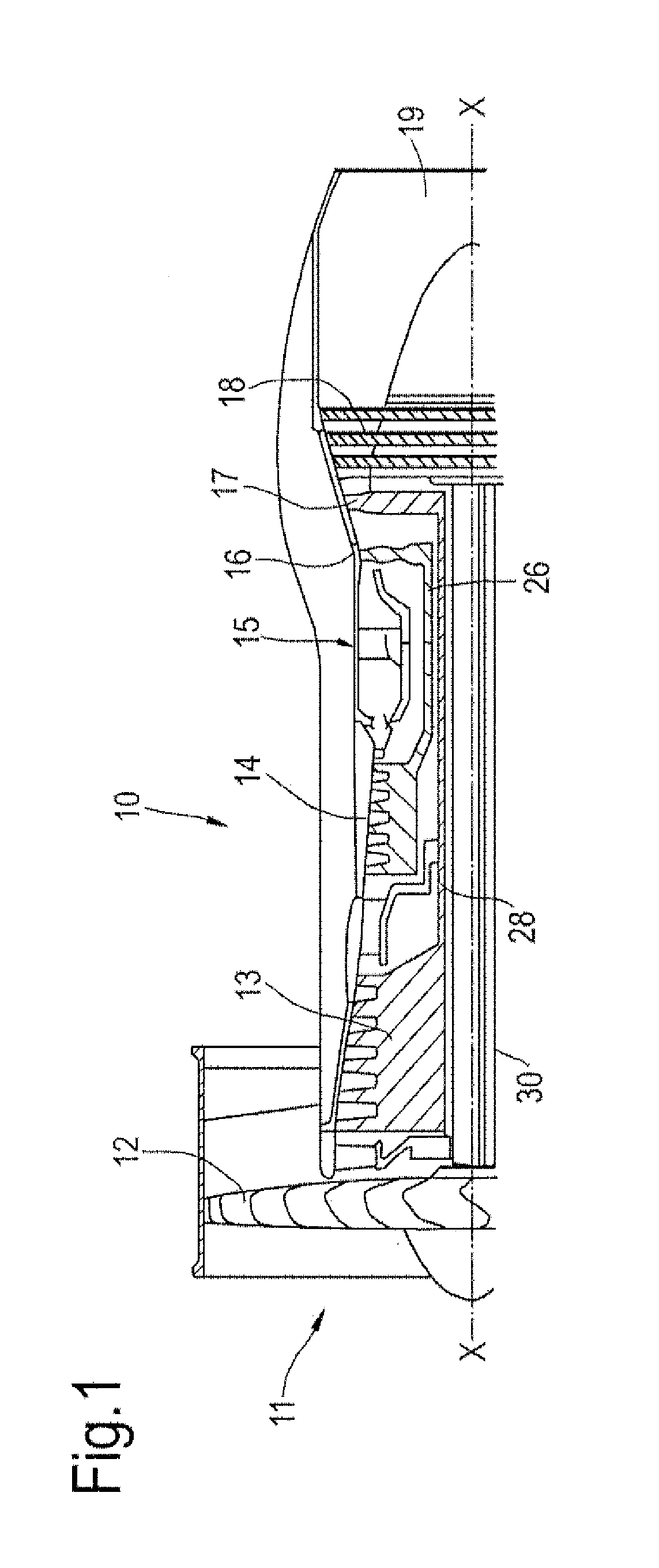 Annular combustion chamber wall arrangement