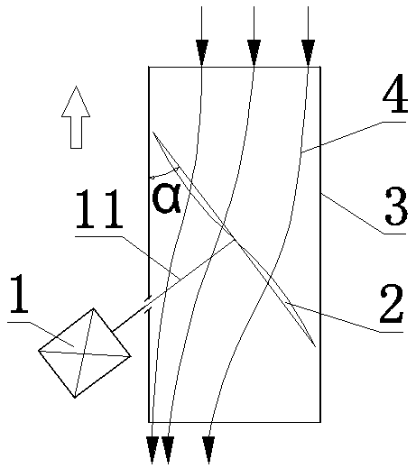 A square tube propeller ship propeller