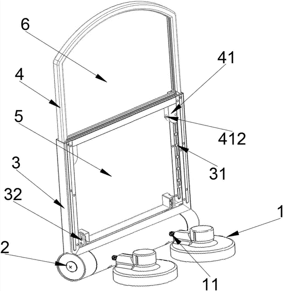 Lifting type device for preventing oil from splashing