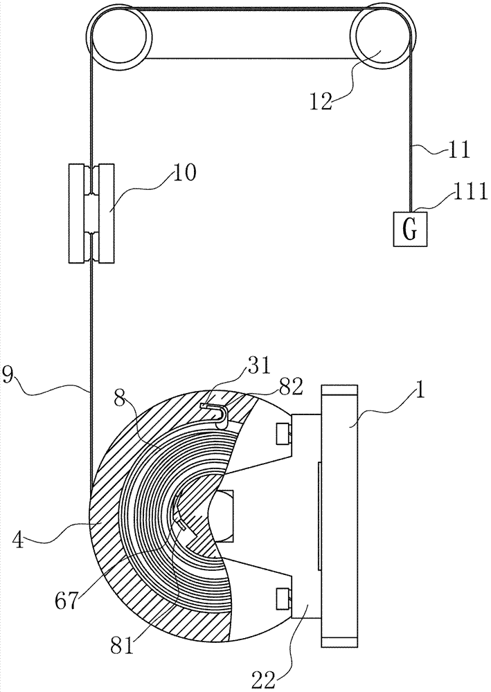 Double-spring anti-balance device