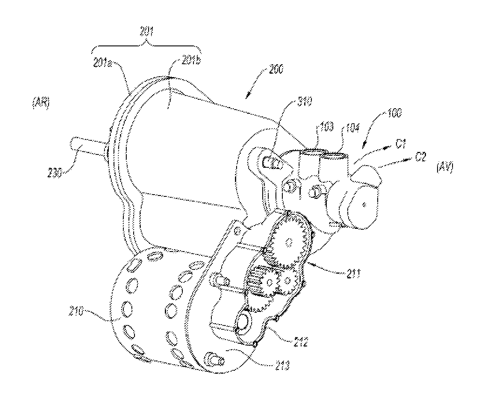 Electrically boosted braking system