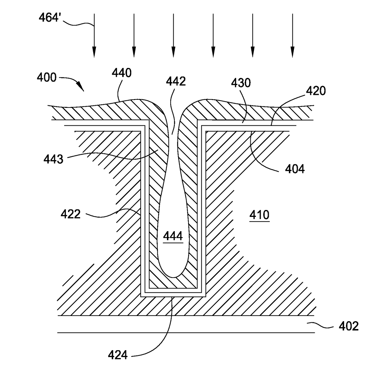 Tungsten deposition with tungsten hexafluoride (WF6) etchback