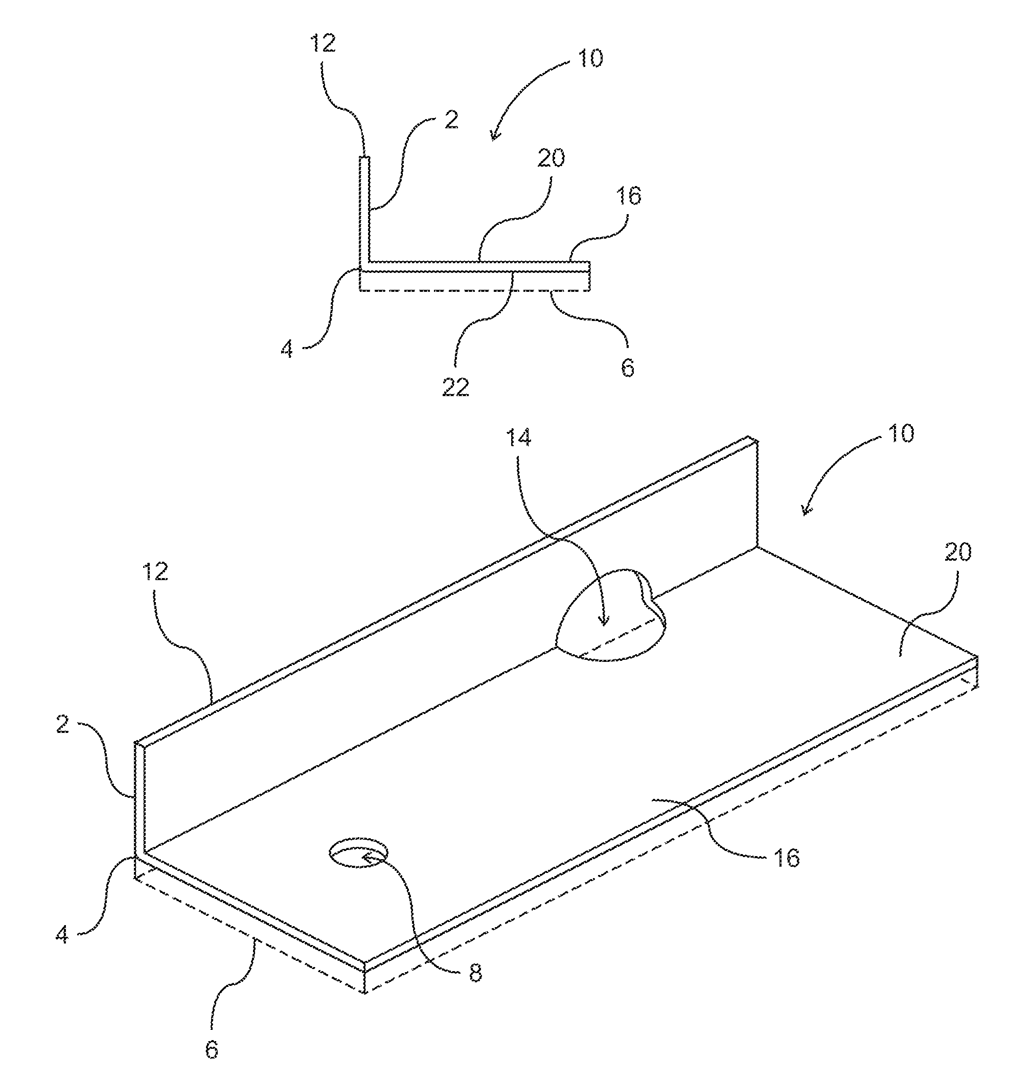 Lath furring strip