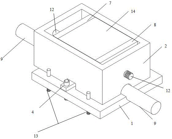 Steel-concrete interface shear force connecting piece fatigue performance test apparatus and application method thereof