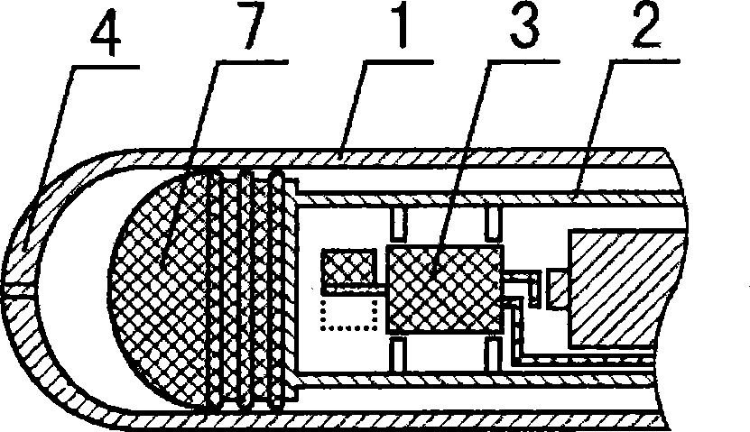 Internal pudendal cleaning nursing device