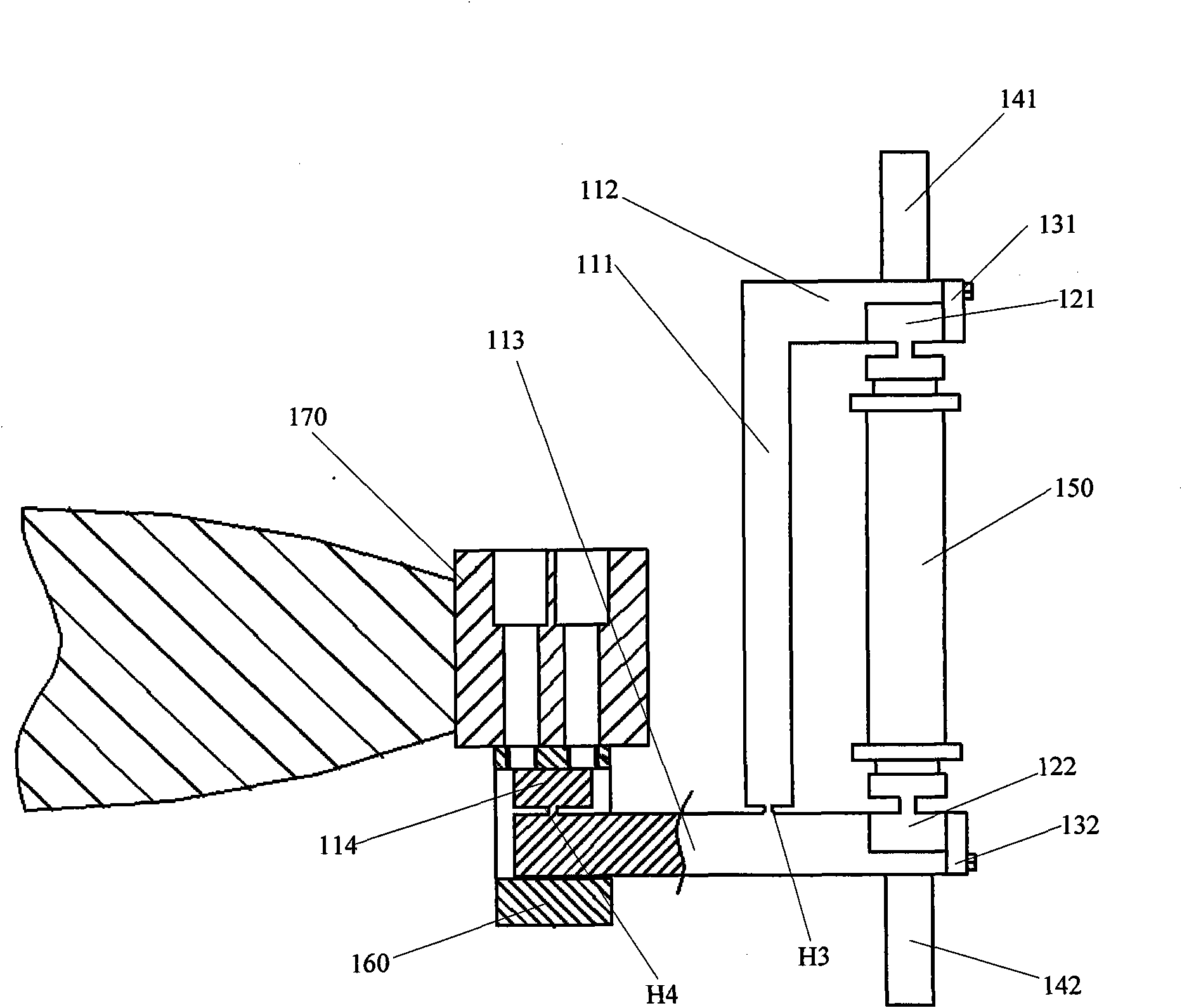 Movable adjusting drive unit for optical elements