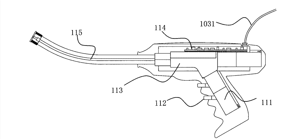 Power-driven binding instrument used in surgery