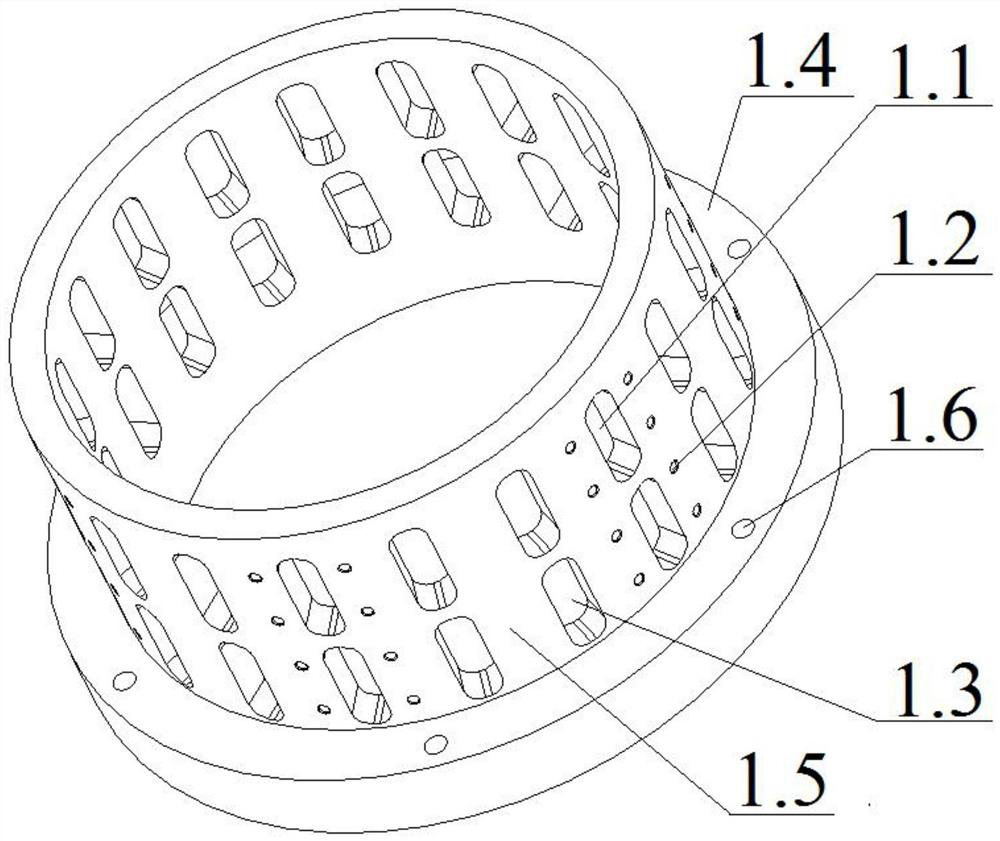 A radial adjustment and fastening device for processing ultra-precision optical grazing incidence mirrors