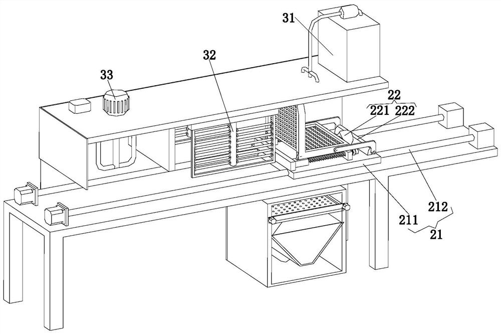 Meat product processing device with disinfection and sterilization functions