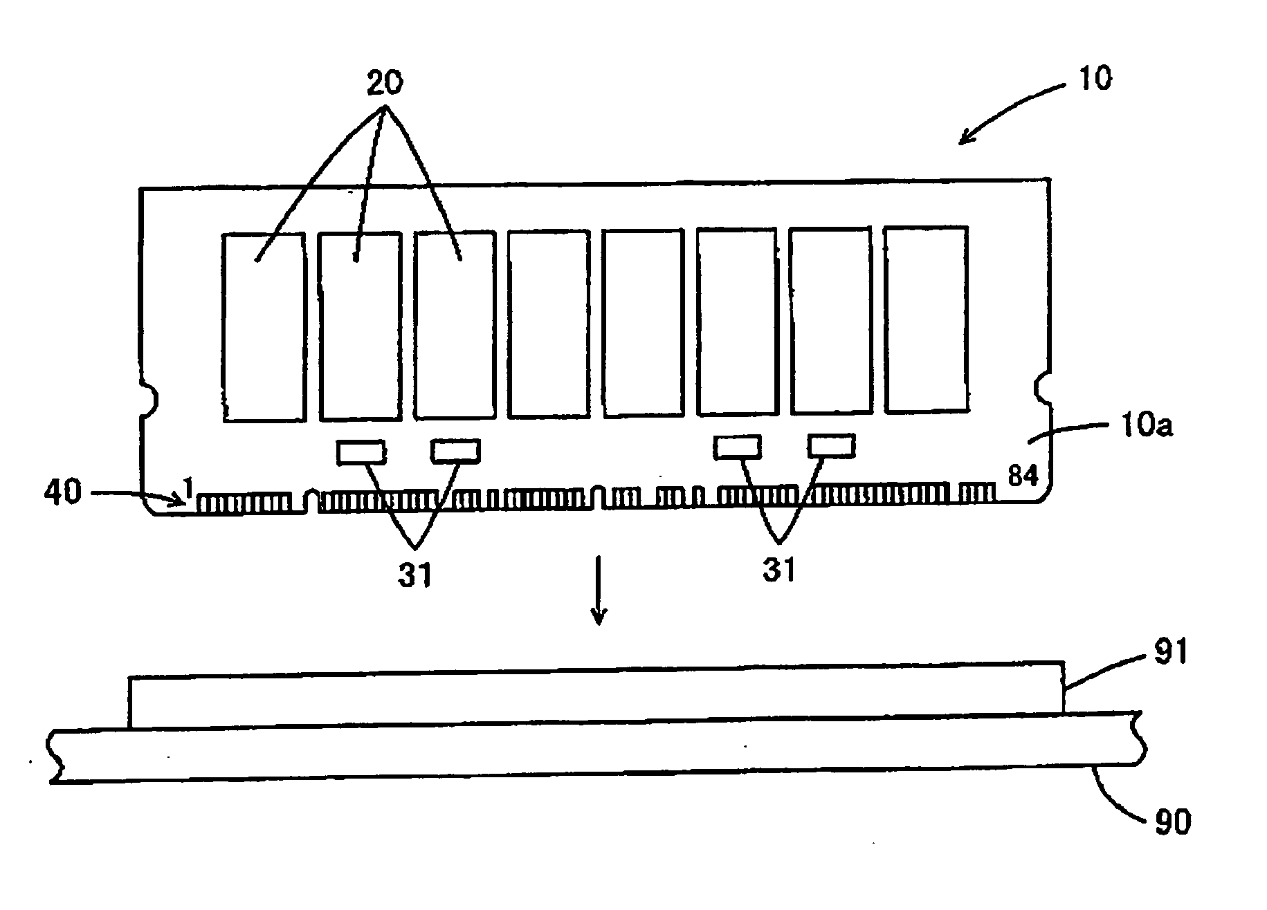 Memory module and memory-assist module