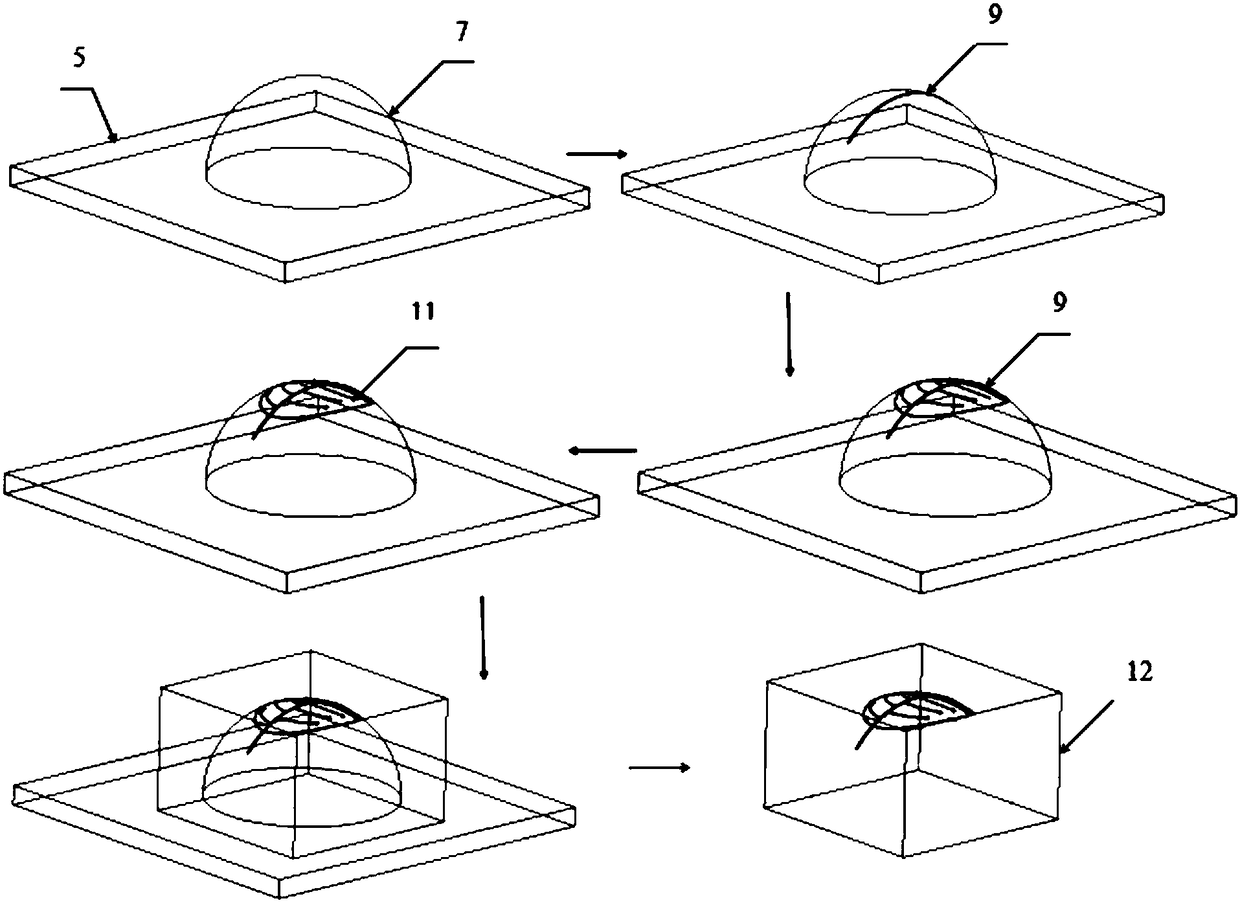 System and method for constructing a three-dimensional multi-scale vascularized stent