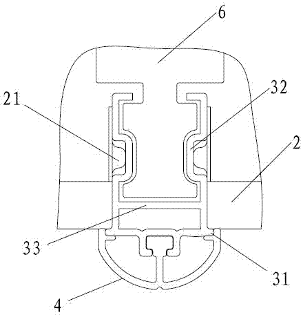 Integrated ceiling structure