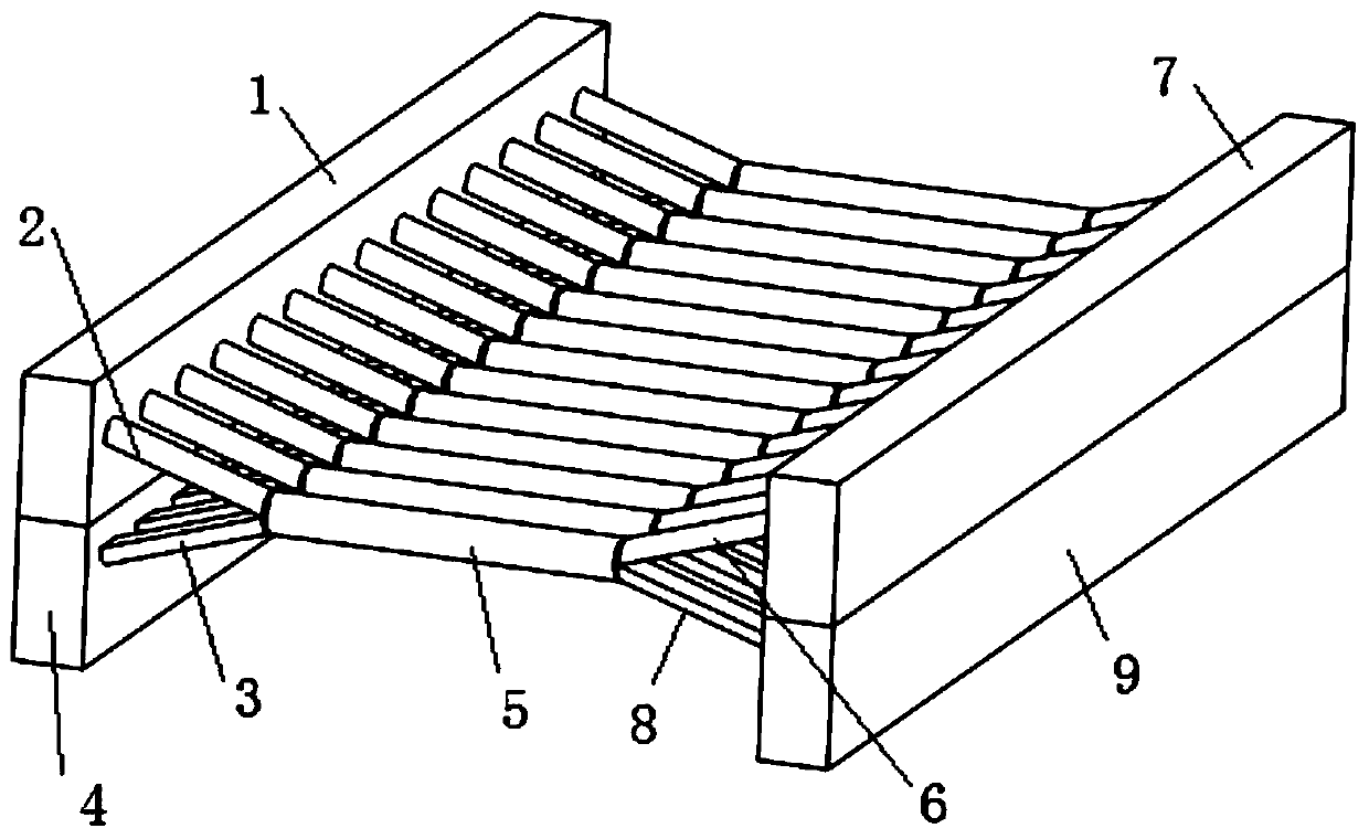 High-flux liquid-liquid extraction microfluidic device and extraction method thereof