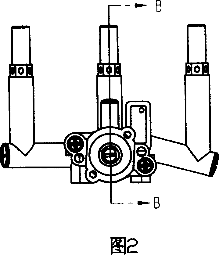 Fuel gas cooking utensils of having new type set for adjusting firepower