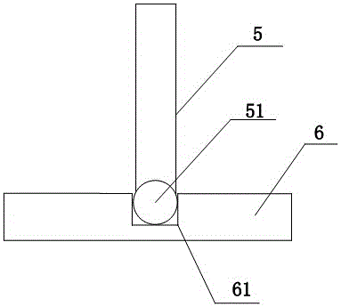 Locating support for cutting machine