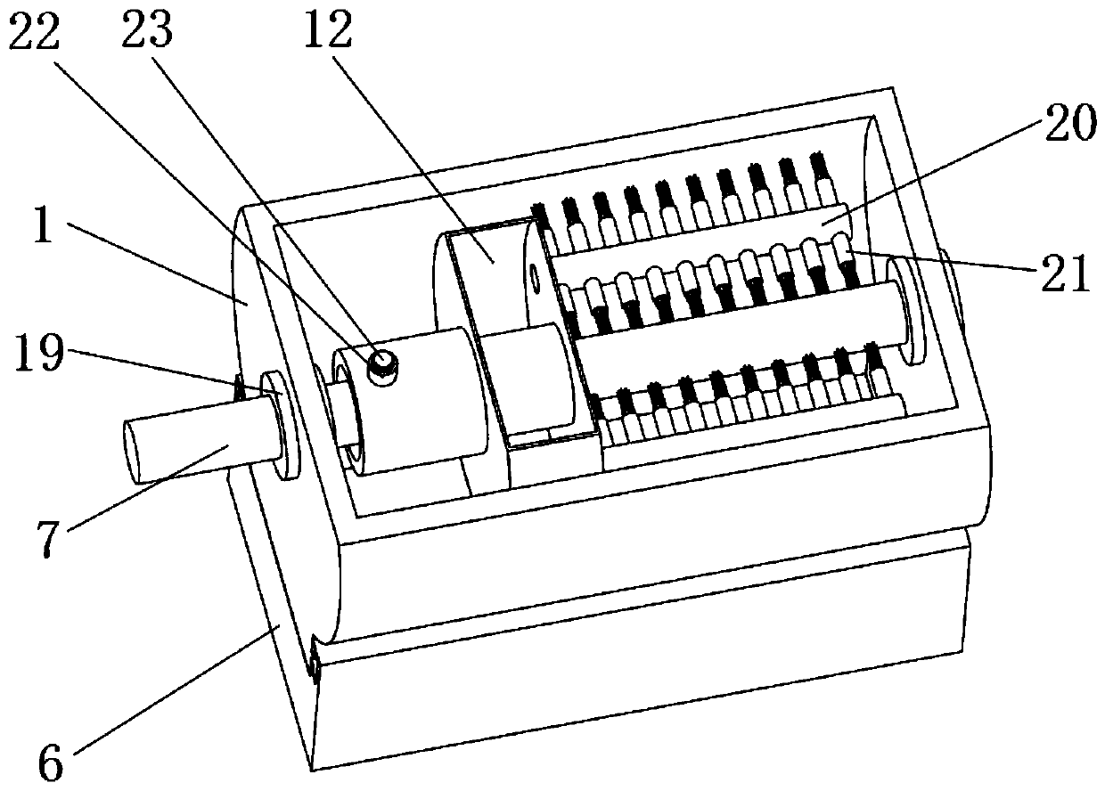 Sealing equipment of grate cooler transmission mechanism for cement production