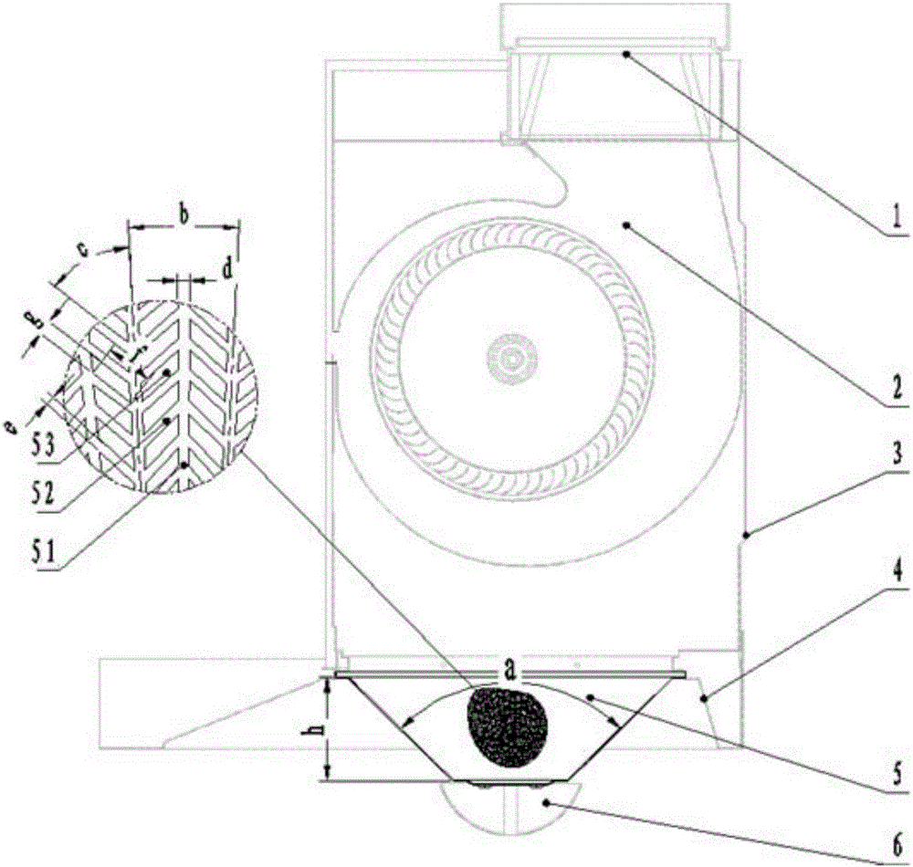 Bionic filter screen applied to range hood