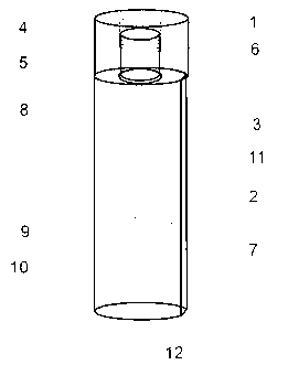 Device for stool sampling and occult blood self-detection