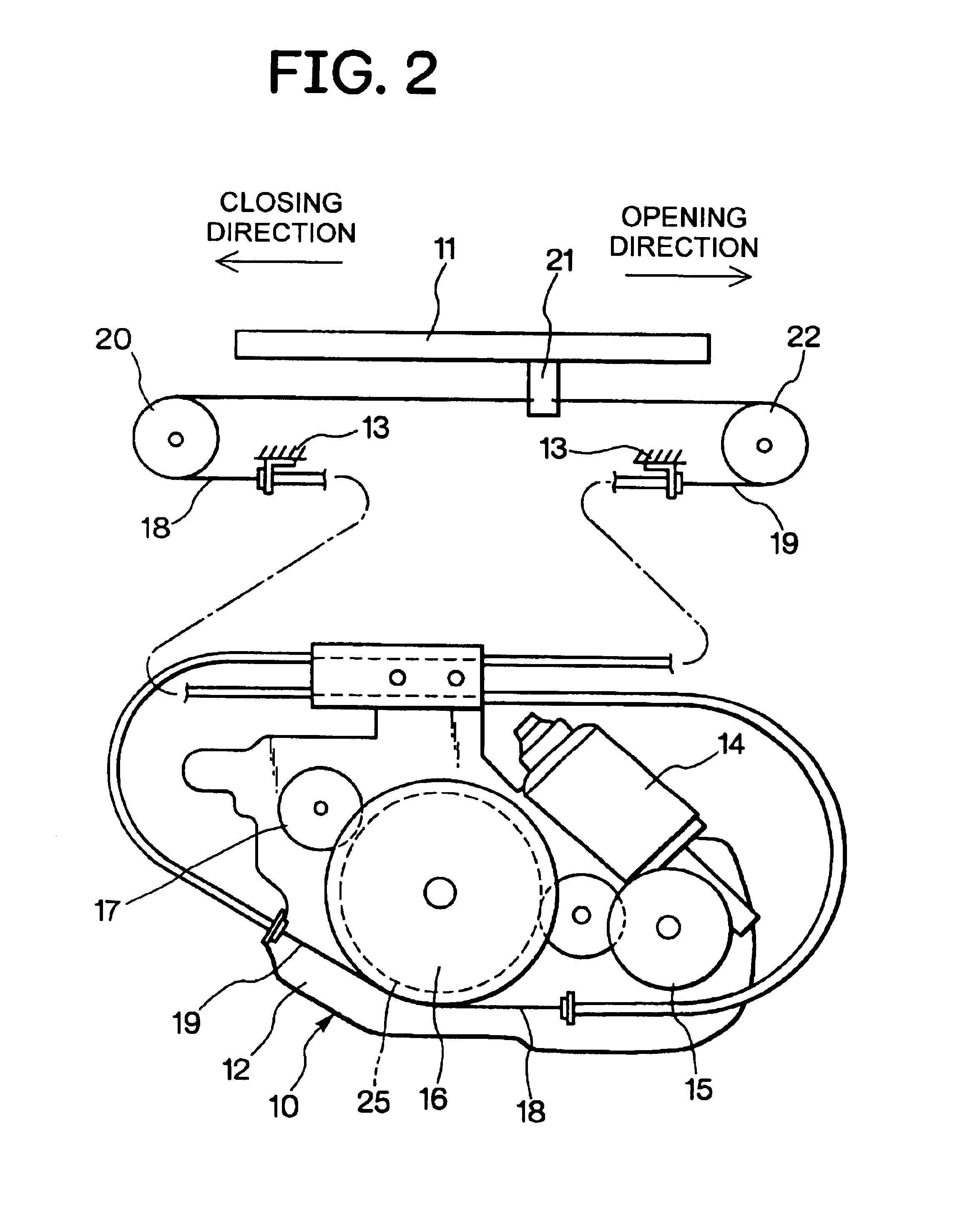 Control method of sliding a vehicle door by a powered sliding device