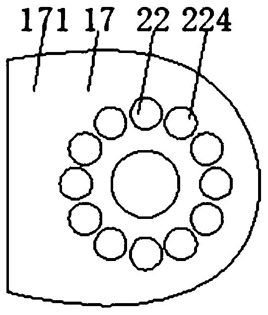 Fastener switching device for automobile wire harness