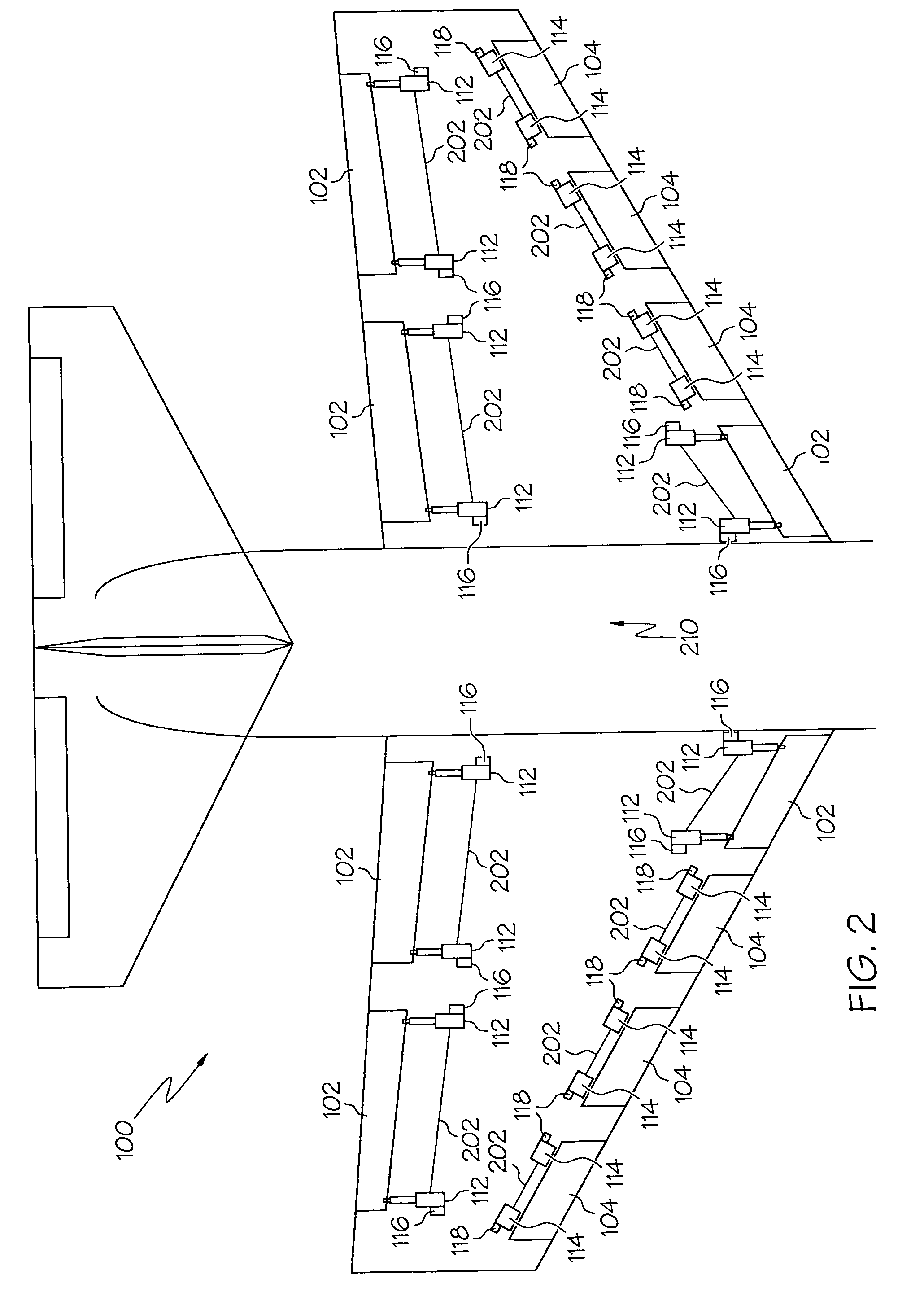 Electric flight control surface actuation system for aircraft flaps and slats