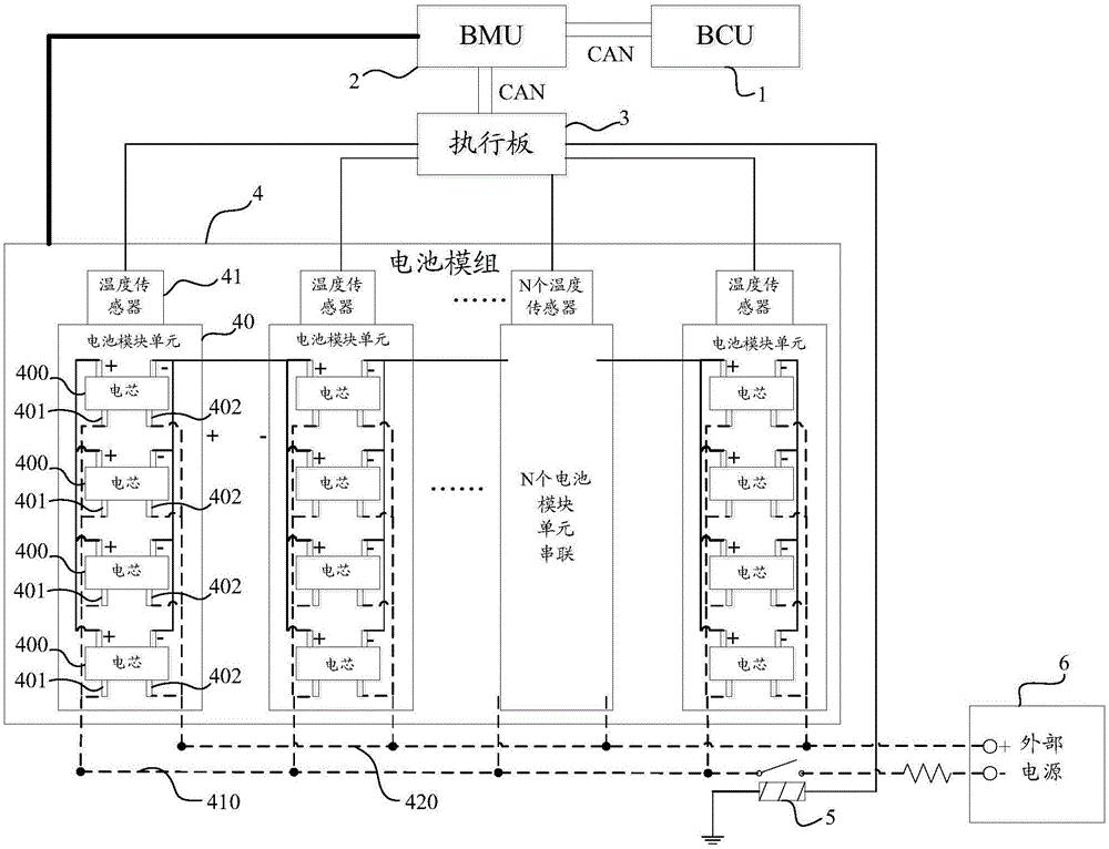 Battery system and electric automobile