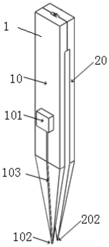 Vascular anastomosis patency assessment method, photoelectric tweezers and system