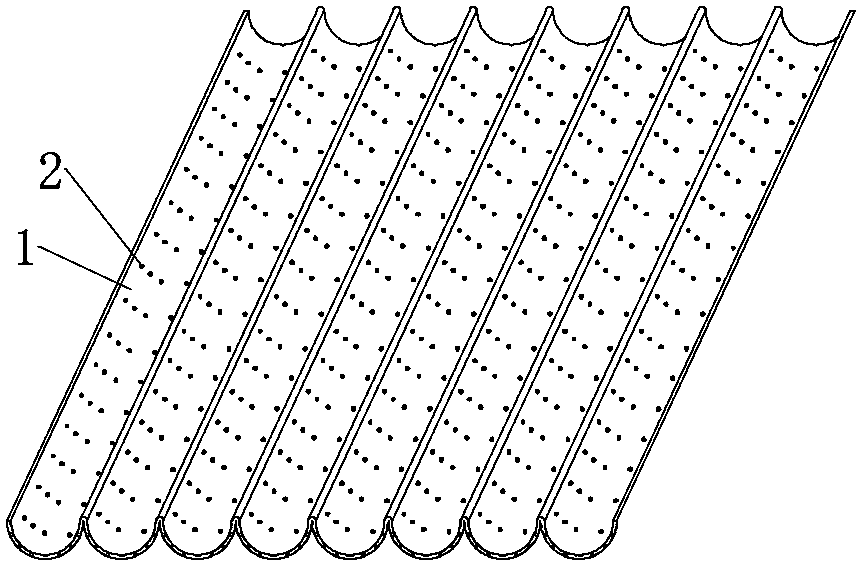 Special fabric ammonia-containing exhaust gas circulating purification and recovery technology