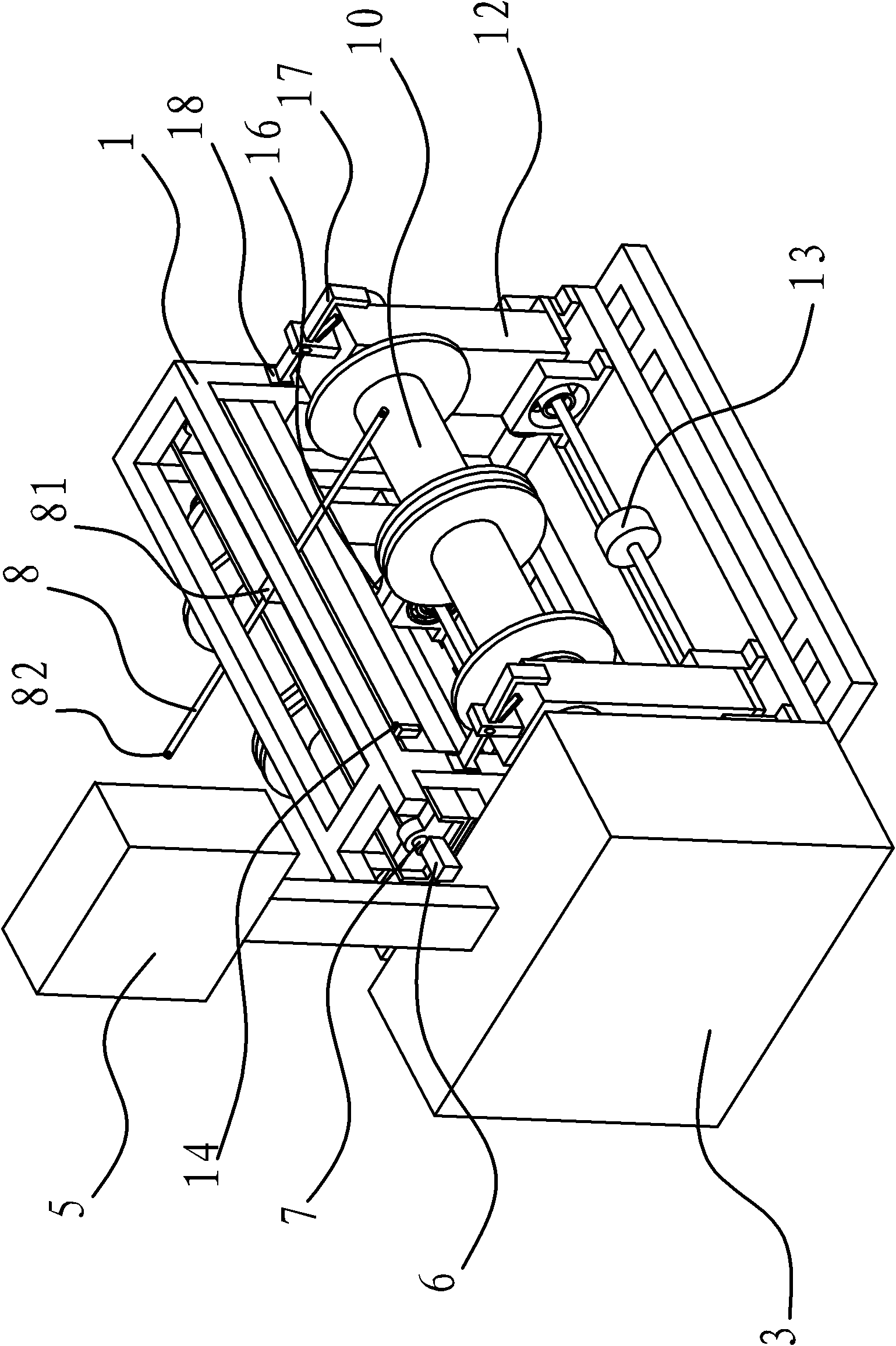 Fully automatic wire winding machine