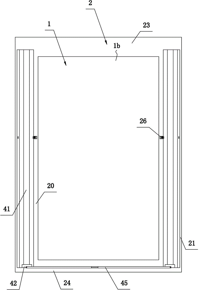 Glass window with convenient-to-clean outer wall surface