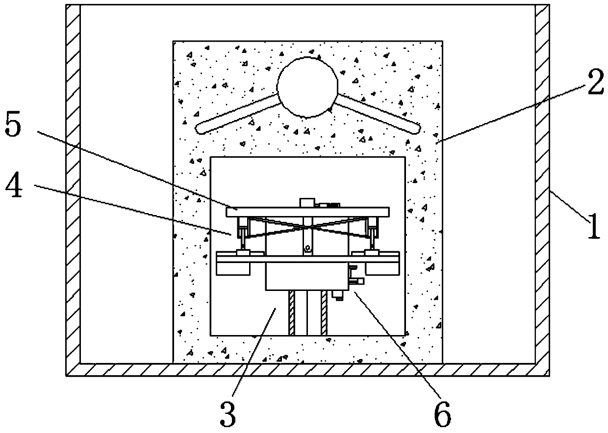 Simulation device for underground water-sealed oil depot experiments