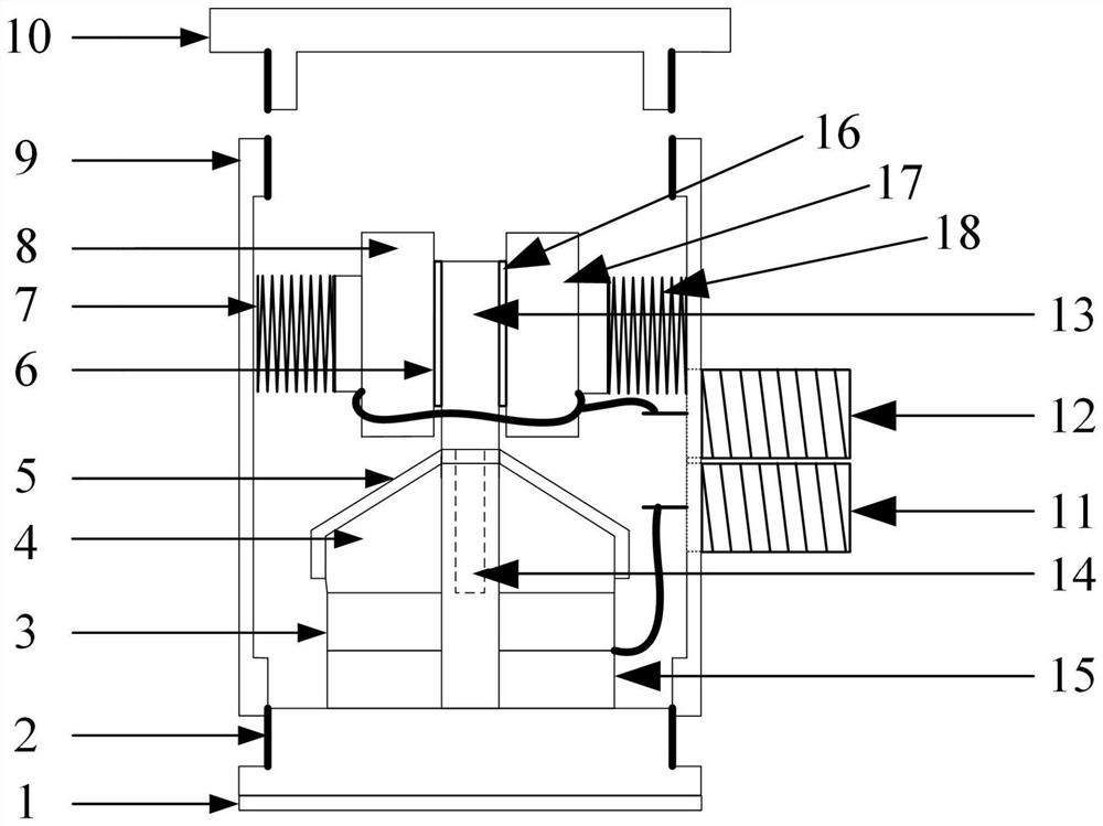 Shear vibration-ultrasonic composite sensor and measuring device