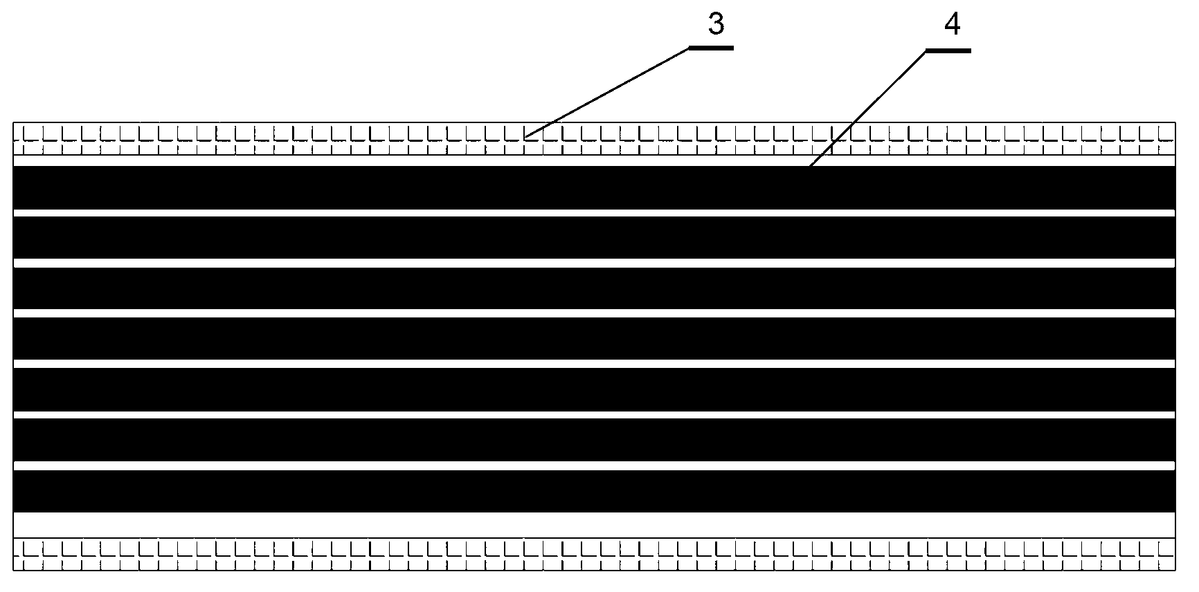 Array-type narrow-gap coaxial streamer discharge reactor for gaseous pollutant pretreatment