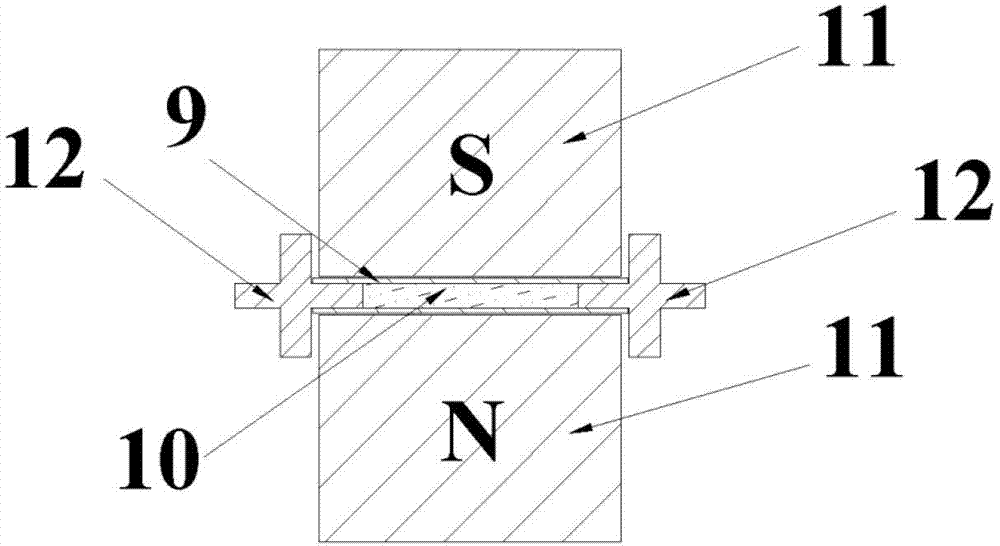 Magnetic fluid electric generator taking low-melting-point gallium alloy as electricity generating working medium