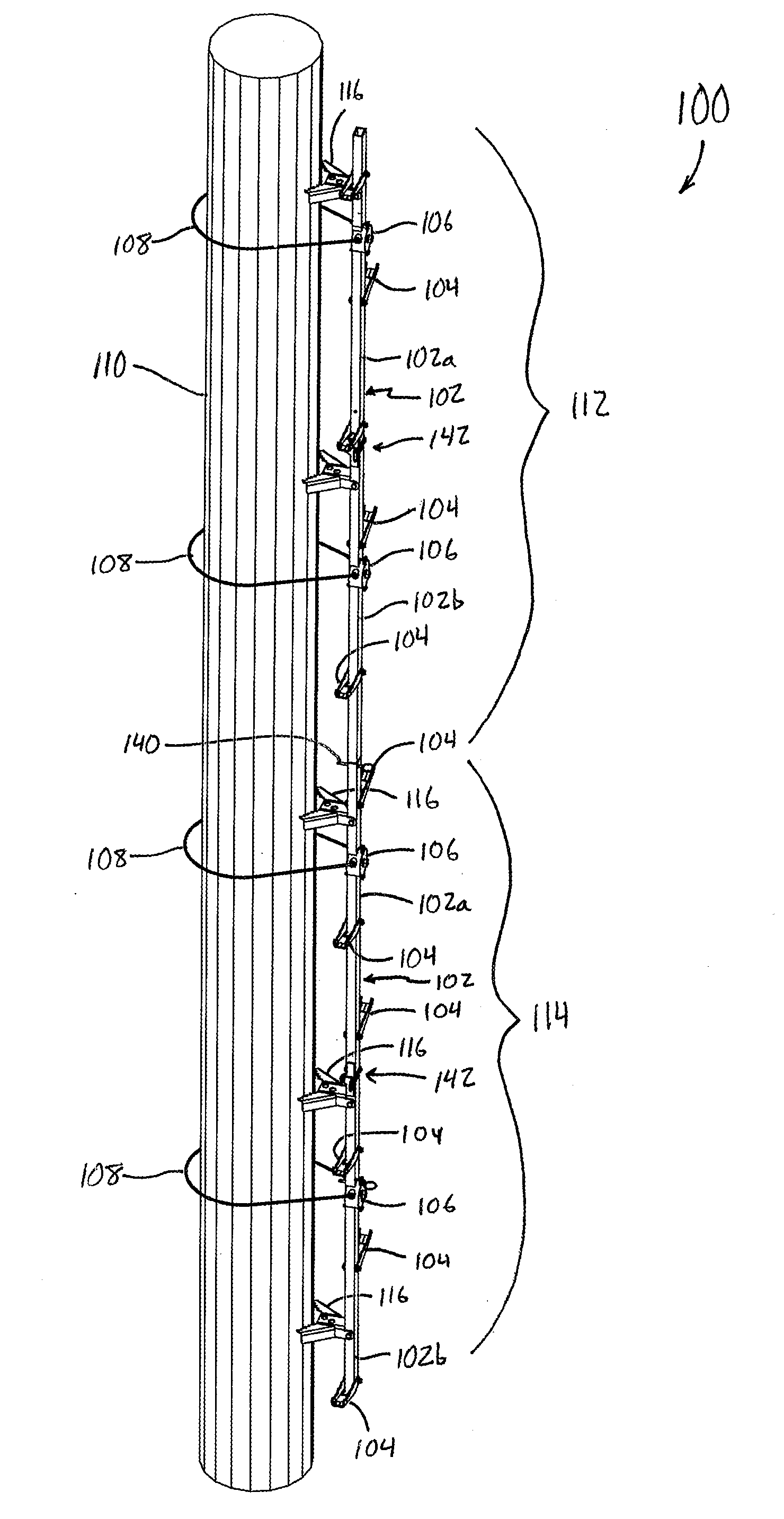 Tree-mounted supports