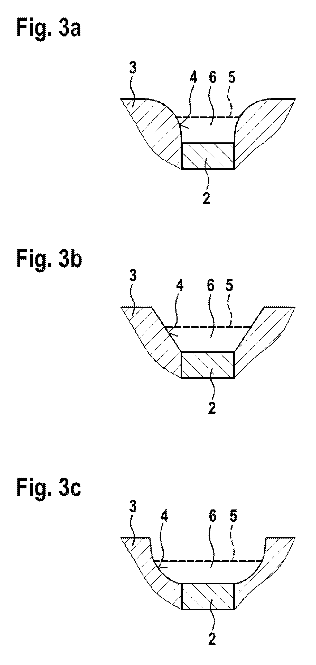 Device for airborne sound acoustic sensing of the surroundings of a vehicle, vehicle