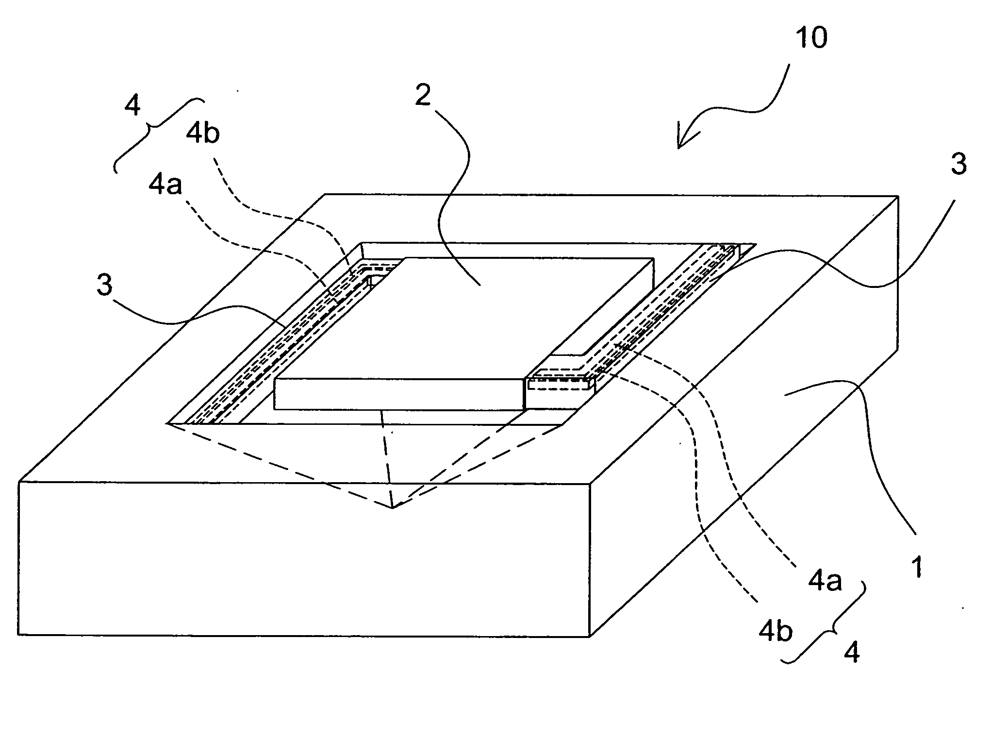 Infrared radiation detecting device