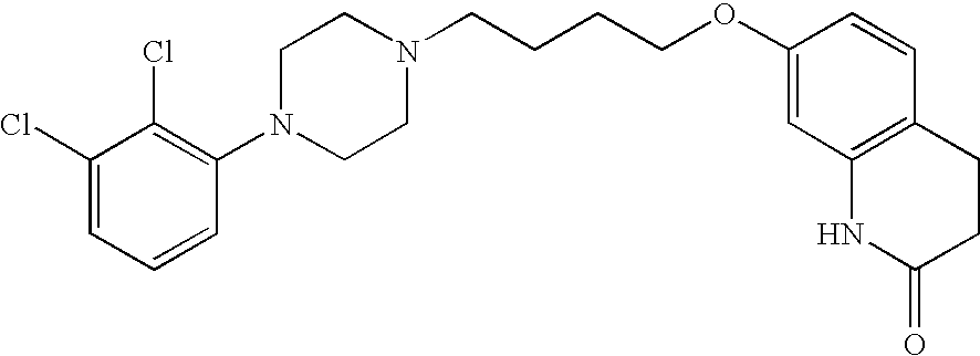 Aripiprazole complex formulation and method