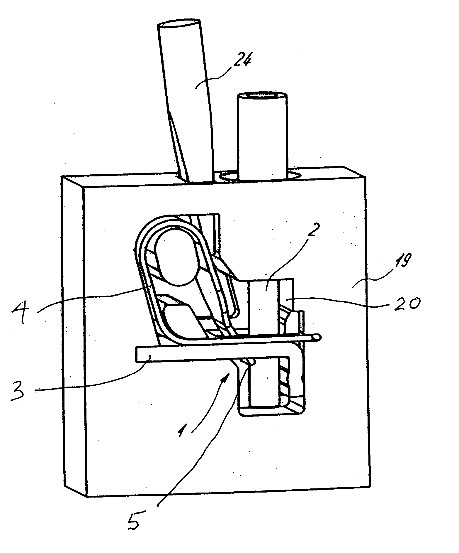 Connector apparatus adapted for the direct plug-in connection of conductors