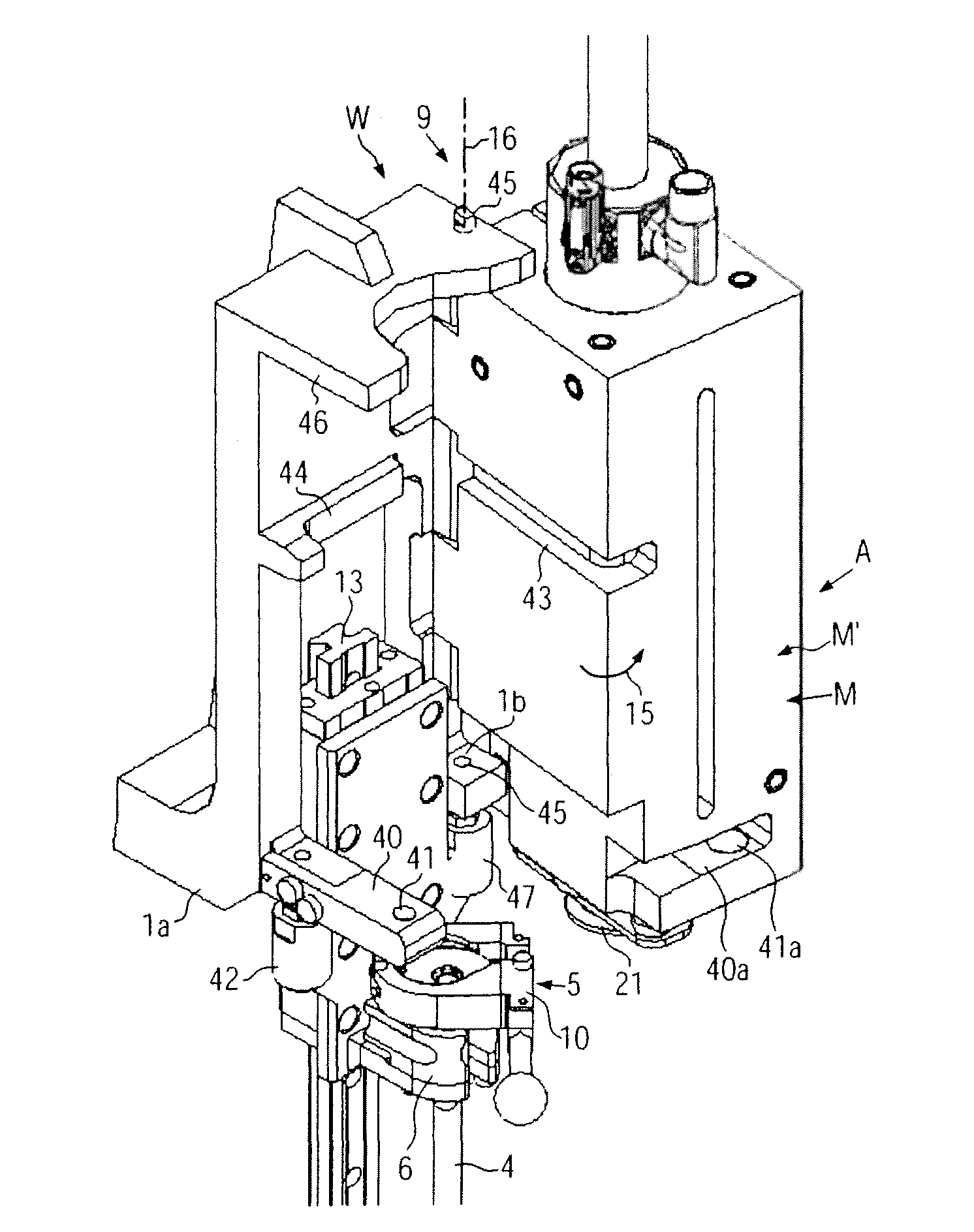 Stretch-blow molding machine