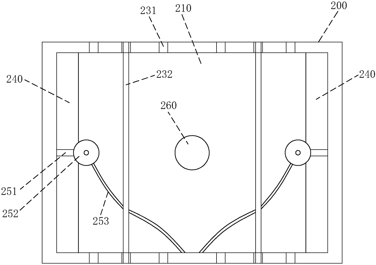 Salt spray test device capable of performing feeding automatically for detecting wall washer light