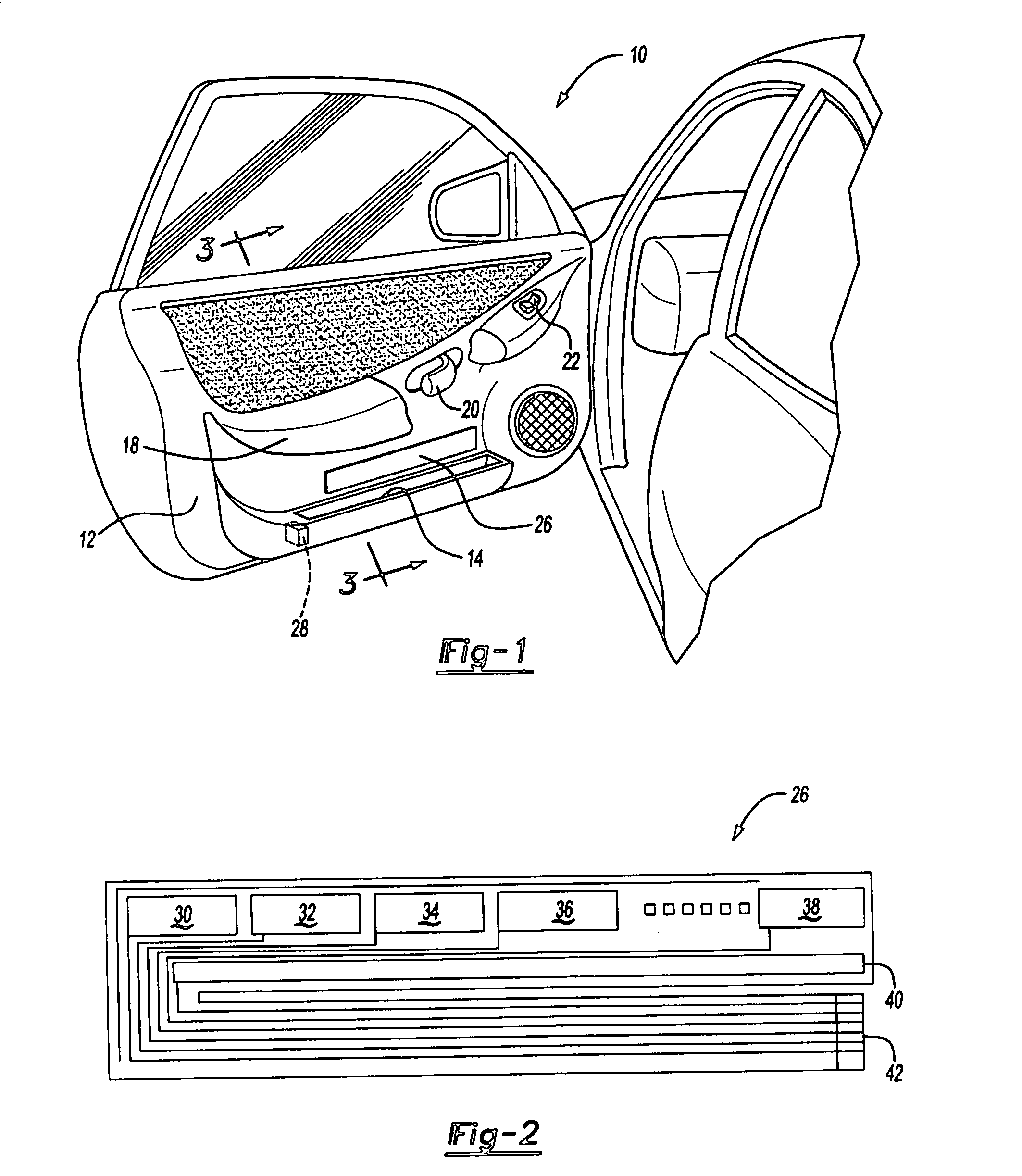 Map pocket illumination