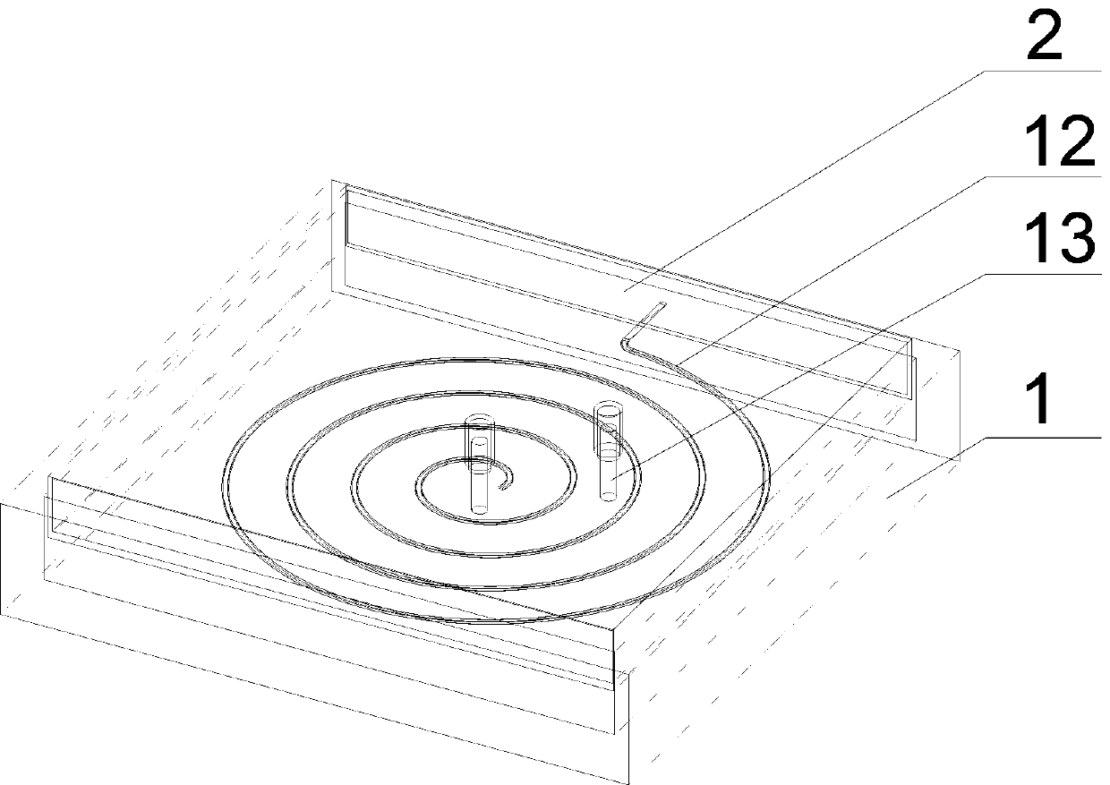 Leveling platform of fusion deposition type 3D printer