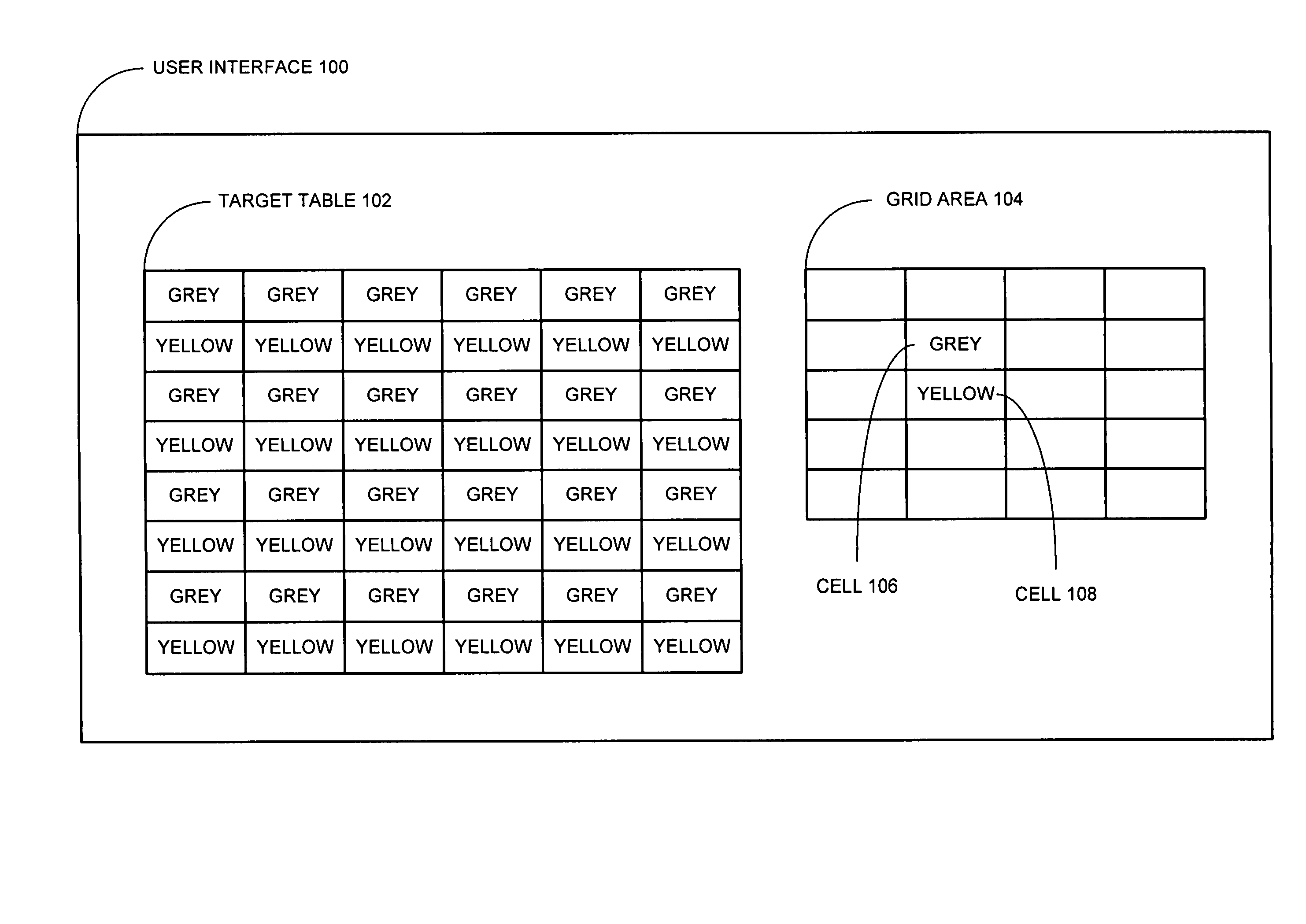 Method and apparatus for defining table styles