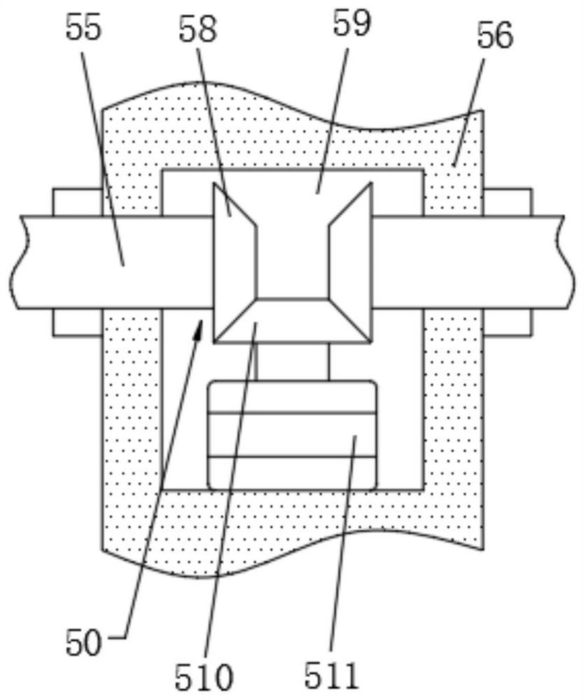 Stirring device for road and bridge construction