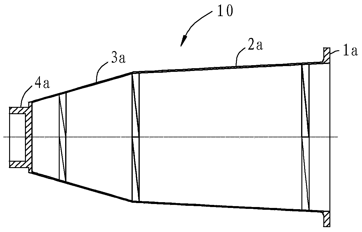 Welding method for multistage circular welds of medium and thin wall variable-diameter aluminum alloy shell