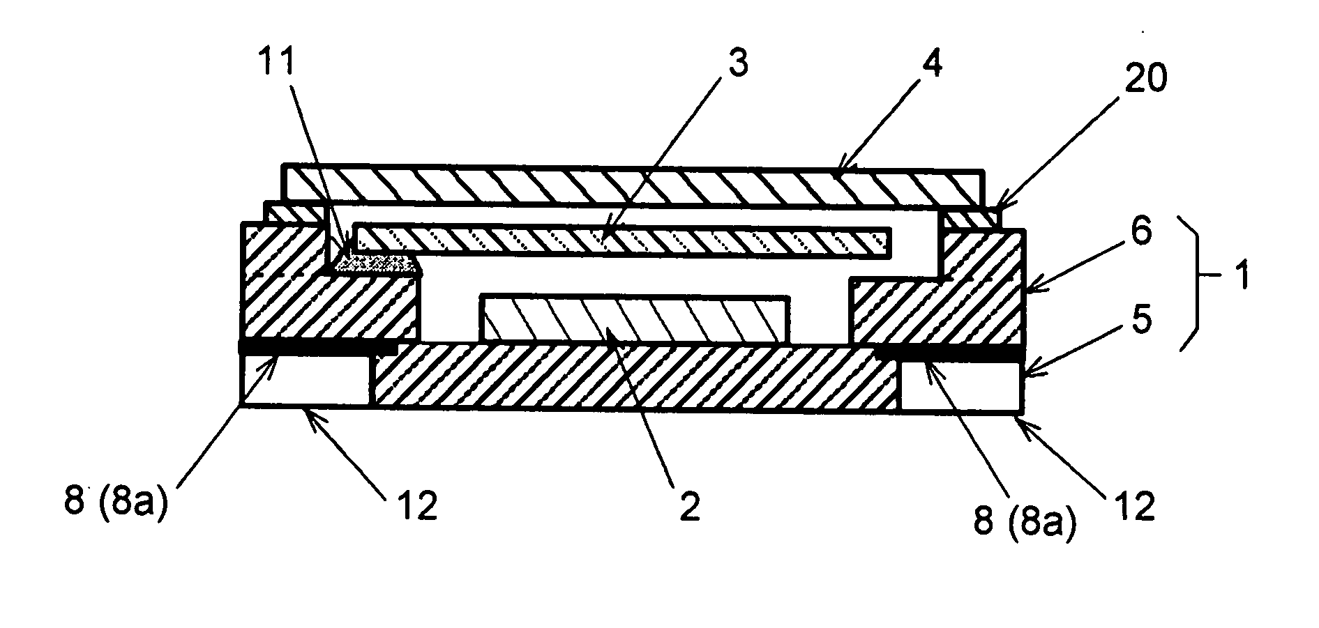 Surface mount type crystal oscillator