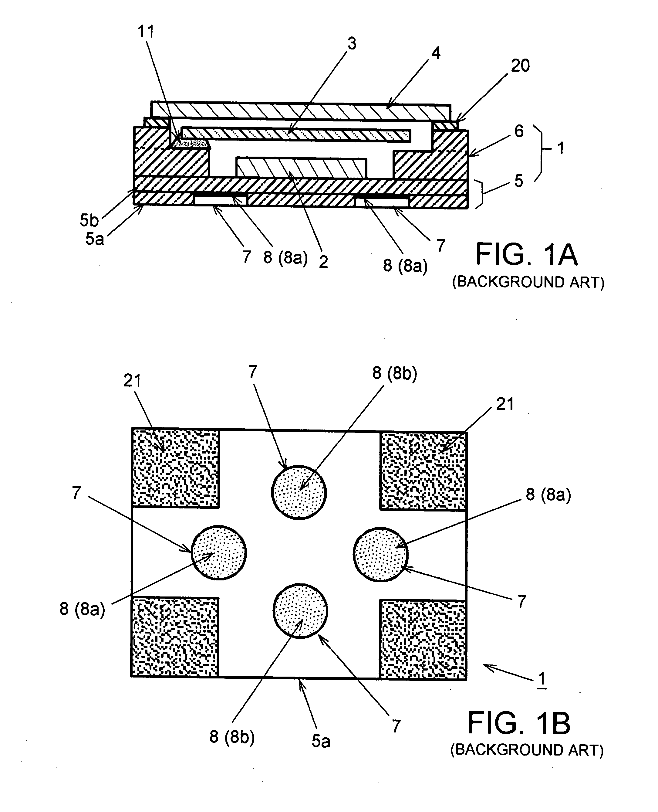 Surface mount type crystal oscillator